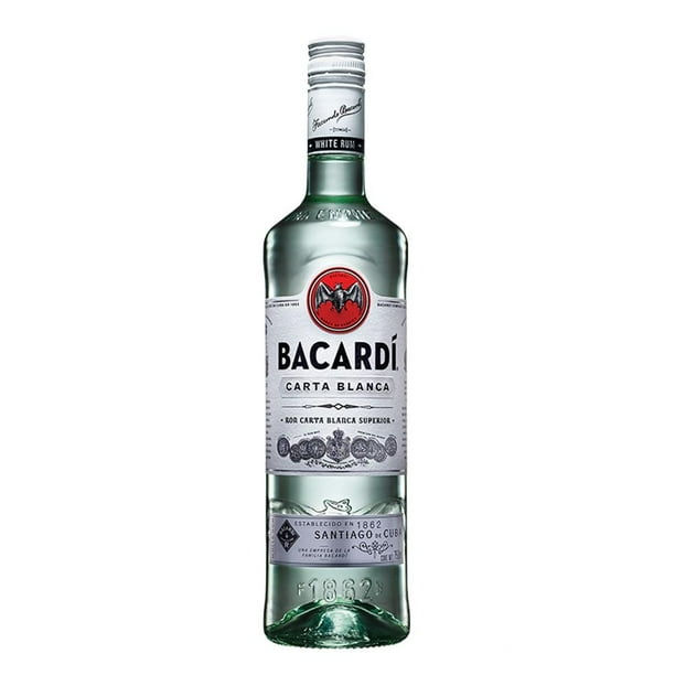 Bacardi Carta Blanca Rum 750 Ml