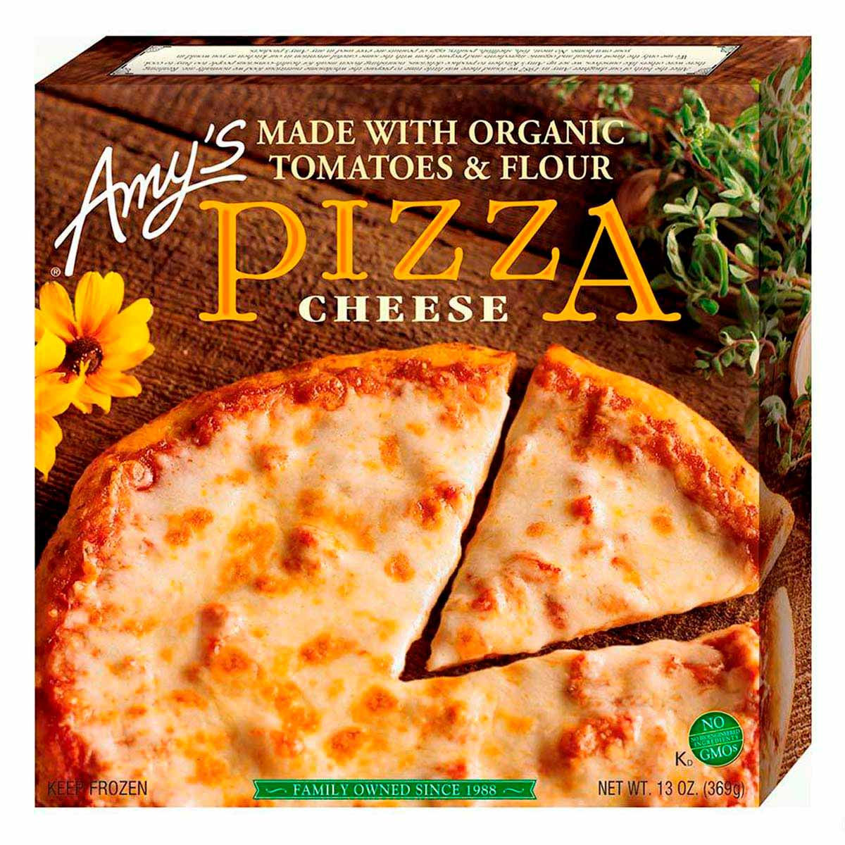 Amy'S Pizza Cheese Pizza 369 G