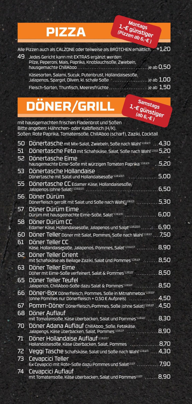 #pizza #imbiss #aboo #döner #Burger #Sal