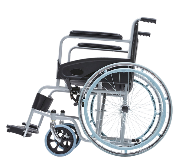 Wheelchair funded through bottle tops & bread tag recycling