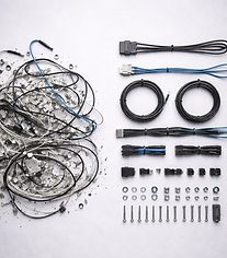 Tangled cables and organized components.png