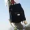 Miniaturbild: Rucksack Schwarz, Eliot aus Bio-Baumwolle von hindbag – Nachhaltig, ethisch hergestellt und perfekt für Stadt und Natur.