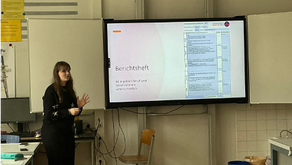 Ausbildungsbotschafter:innen zu Besuch im MINT-Kurs 10