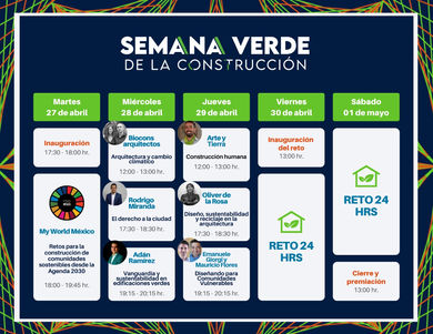 Schedule: Semana Verde de la Construcción 2021