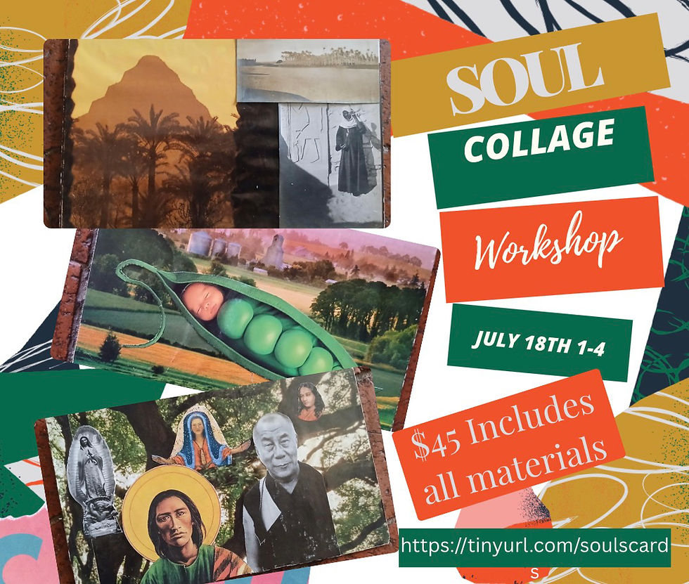 SOLD OUT!!  Soul Collage Card Workshop 