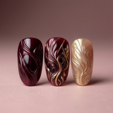 Diseño de Uñas Acrílicas Personalizado