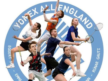 U19 hópur á All England