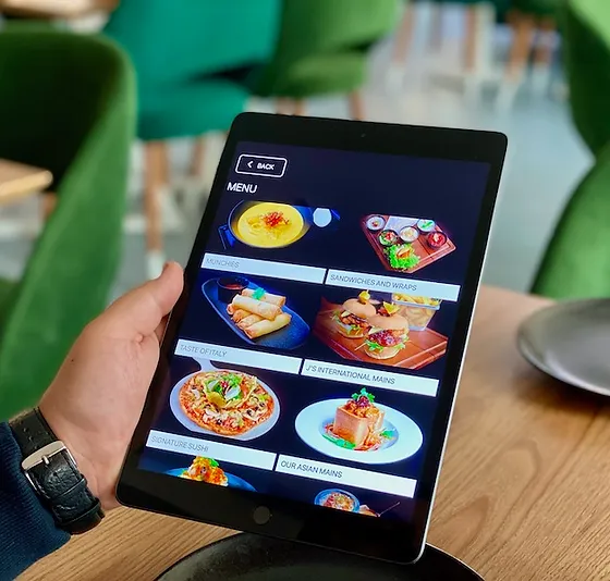 Restaurant Qr Menu Tablet Menu Qr Code Ordering
