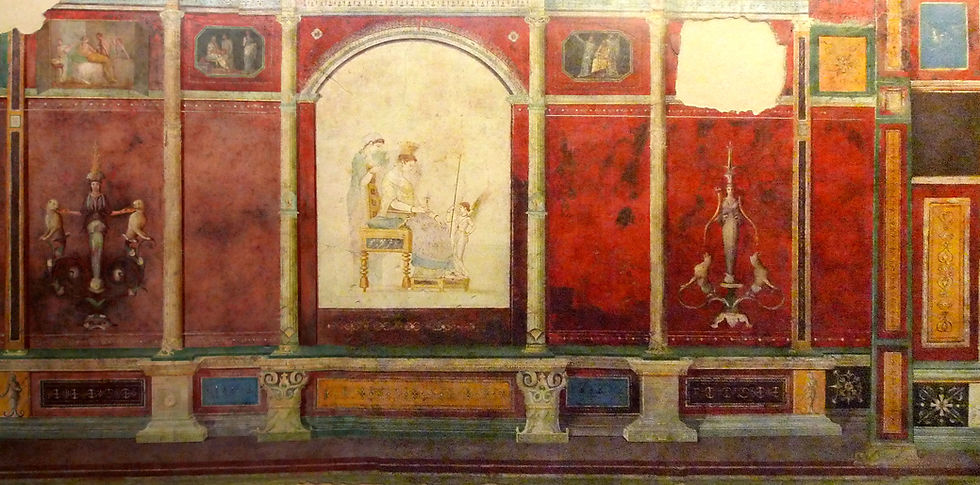 römische Wandmalerei, Villa Farnesina