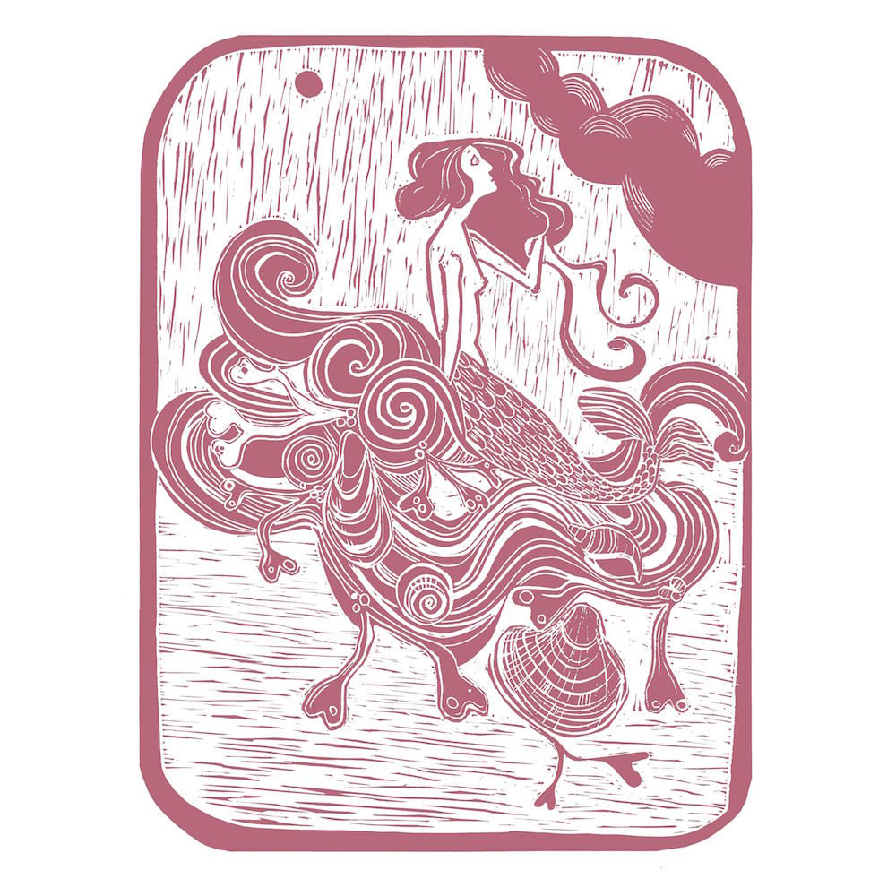 "Daughter of The Sea" in Pink