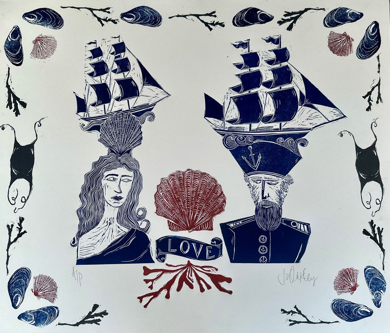 Love At Sea with Mermaids Purse