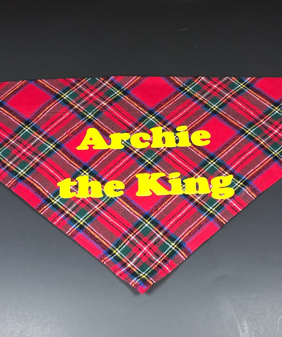 Thumbnail: Flannels - Custom Made Pet Bandanas