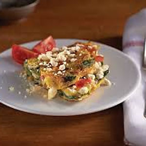 Greek Omelet Sandwich