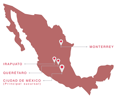 Grafico Fujita Corporation Mexico Mapa