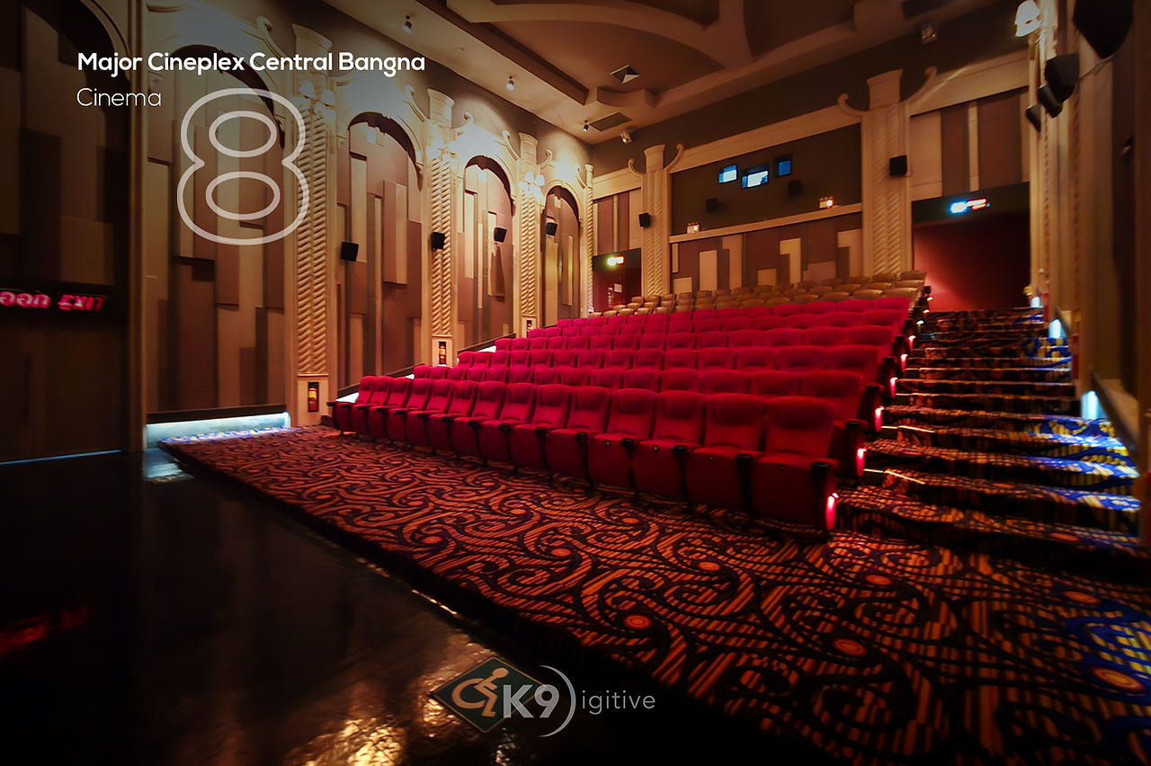 เมเจอร์ ซีนีเพล็กซ์ เซ็นทรัล บางนา จำนวน 10 โรงภาพยนตร์ ตกแต่งสไตล์ Parisian Theme Cinema