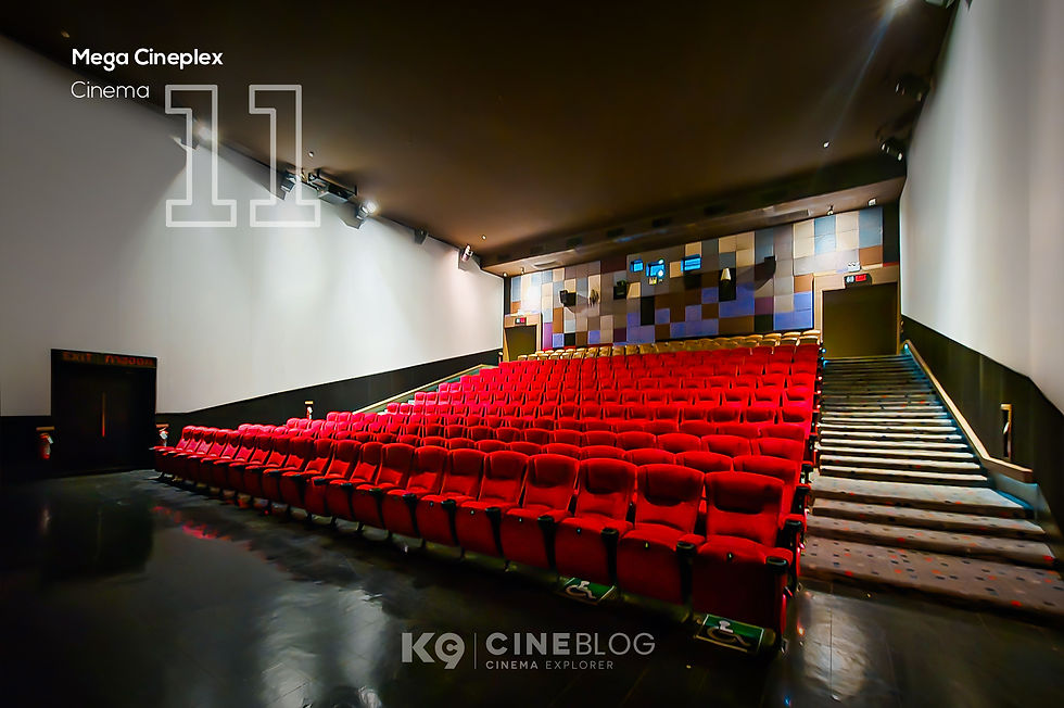 โรงภาพยนตร์ ScreenX Mega Cineplex (เมกา ซีนีเพล็กซ์) ศูนย์การค้า เมกา บางนา