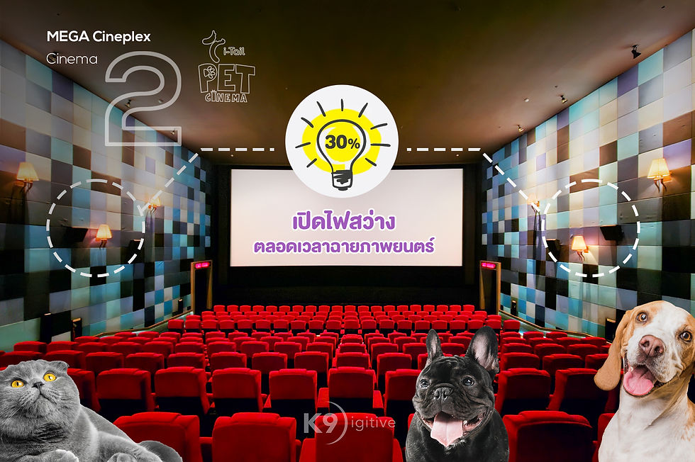 โรงภาพยนตร์ ไอ-เทล เพ็ท ซีนีมา (i-Tail Pet Cinema) เมกา ซีนีเพล็กซ์