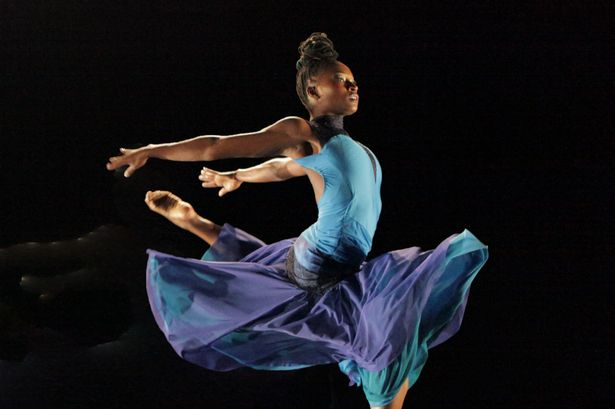 A ballet dancer at Let's Dance International Frontiers