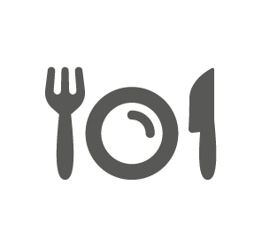 Dinner plate icon