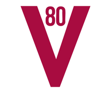 V 80 logo