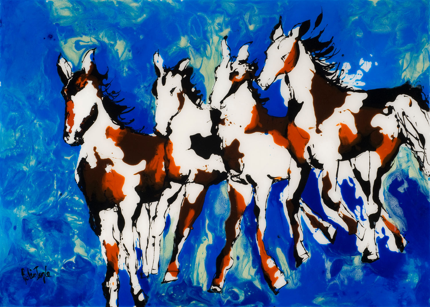 Strides through the Mist by R. Ingle