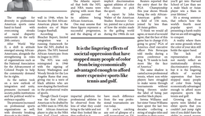 Economic disparity hinders diversity in sports