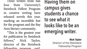 Steinbeck fellows release three novels