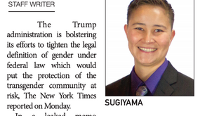 (Spartan Daily) Rulings May Limit Gender Identities