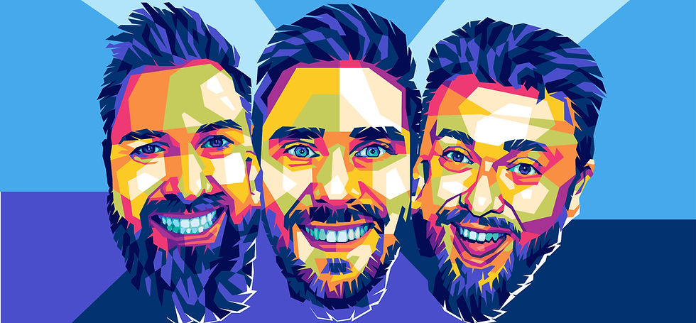 Missing Cat Trio artwork