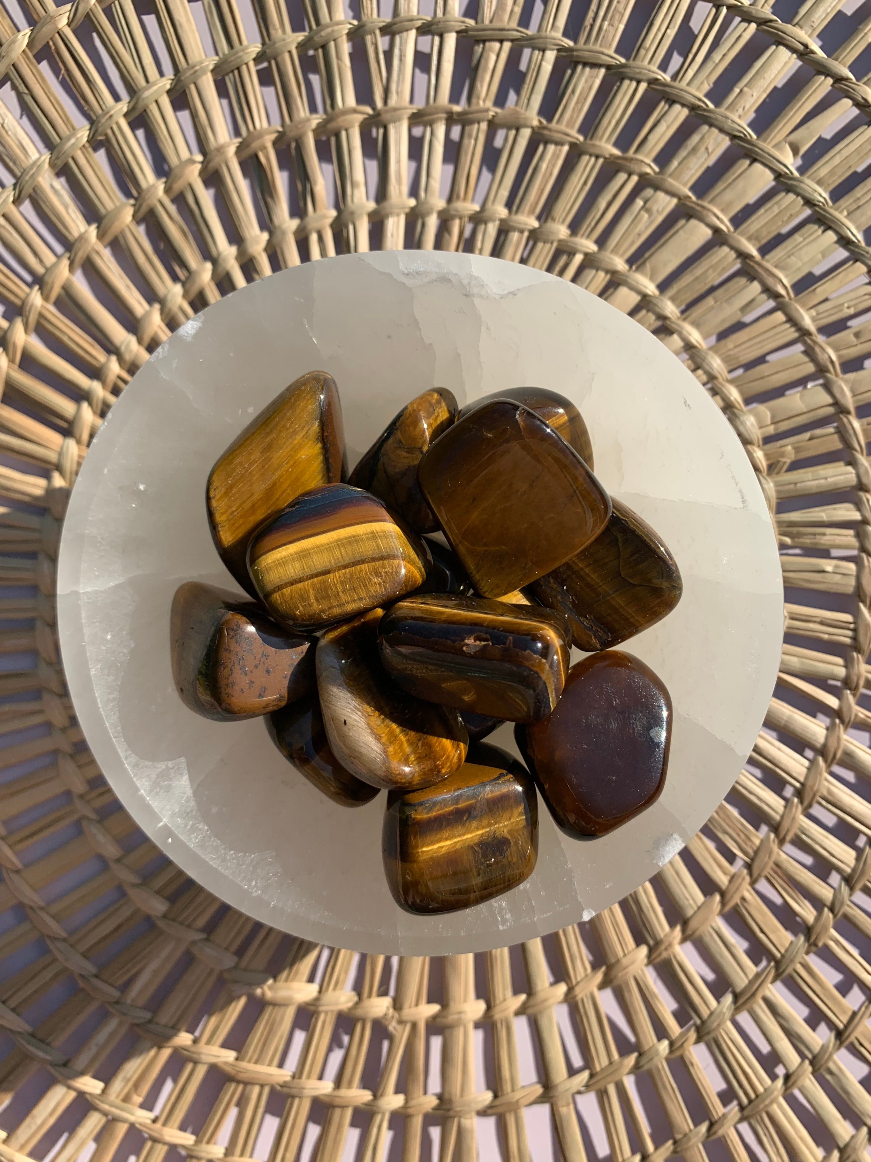 Pierre Roulée Oeil De Tigre