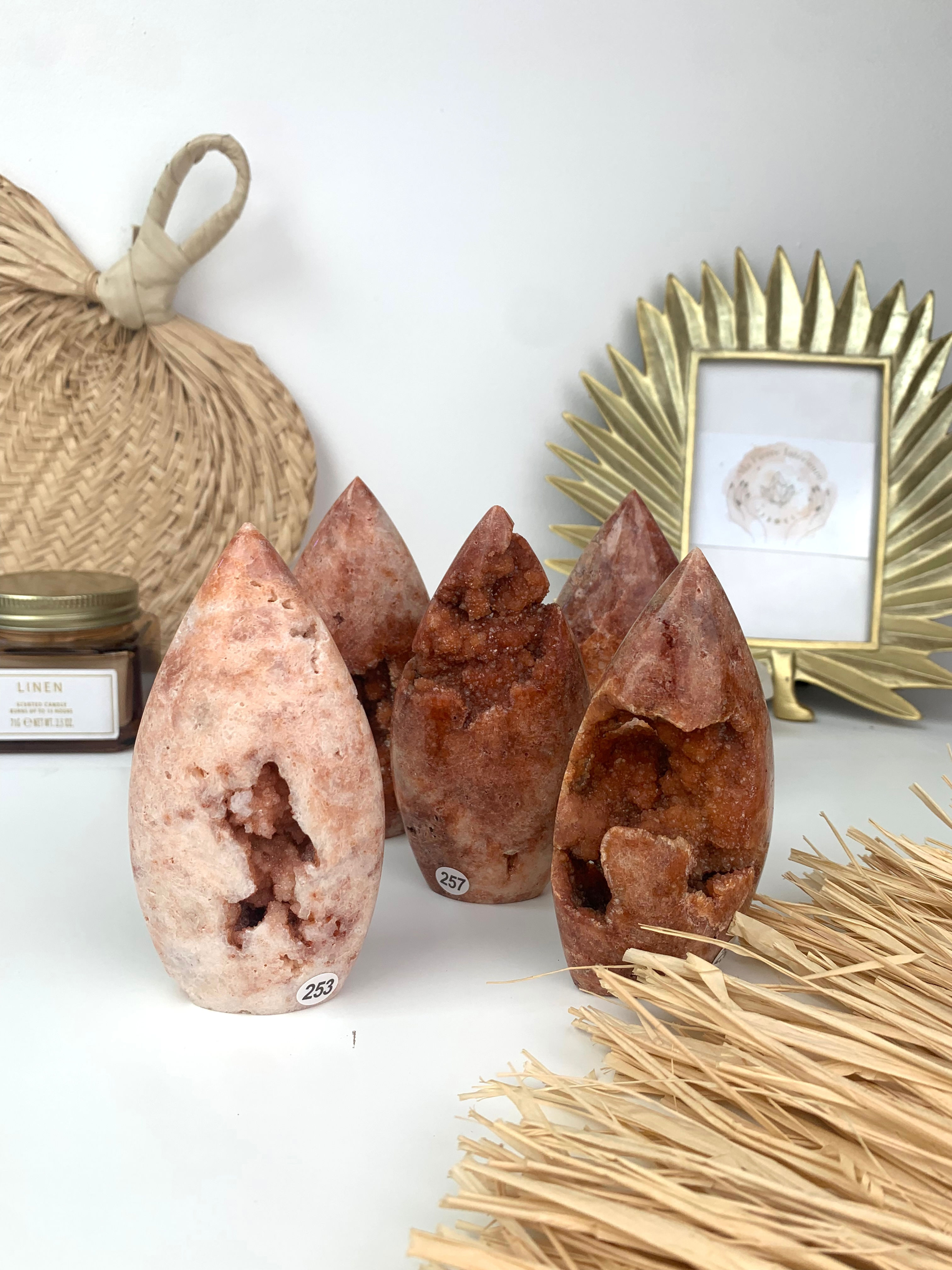 Flamme Améthyste Rose