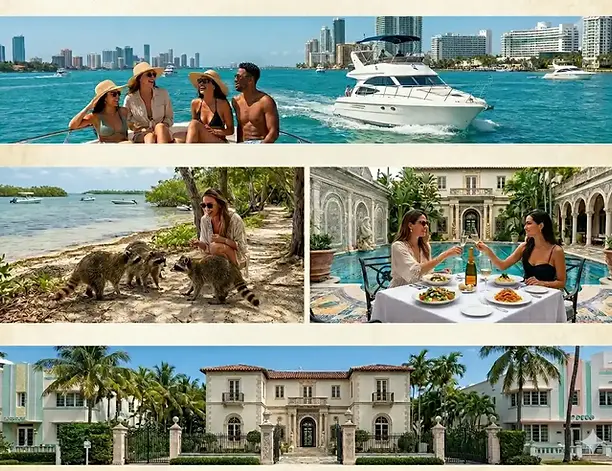 Pack VIP : croisière privée et visite guidée de Miami