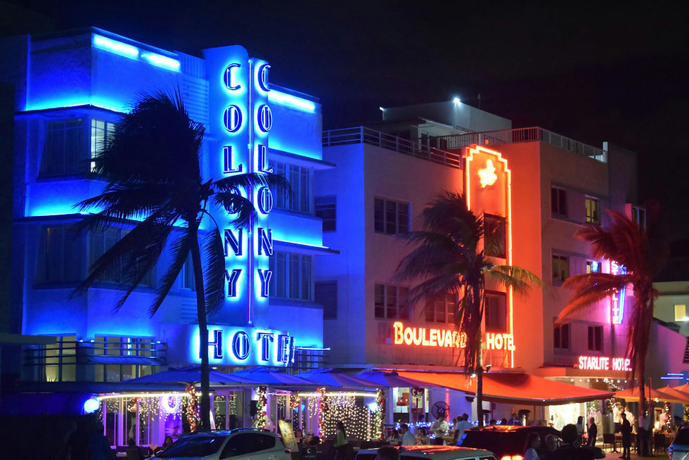 Ocean drive de Nuit ambiance garantie