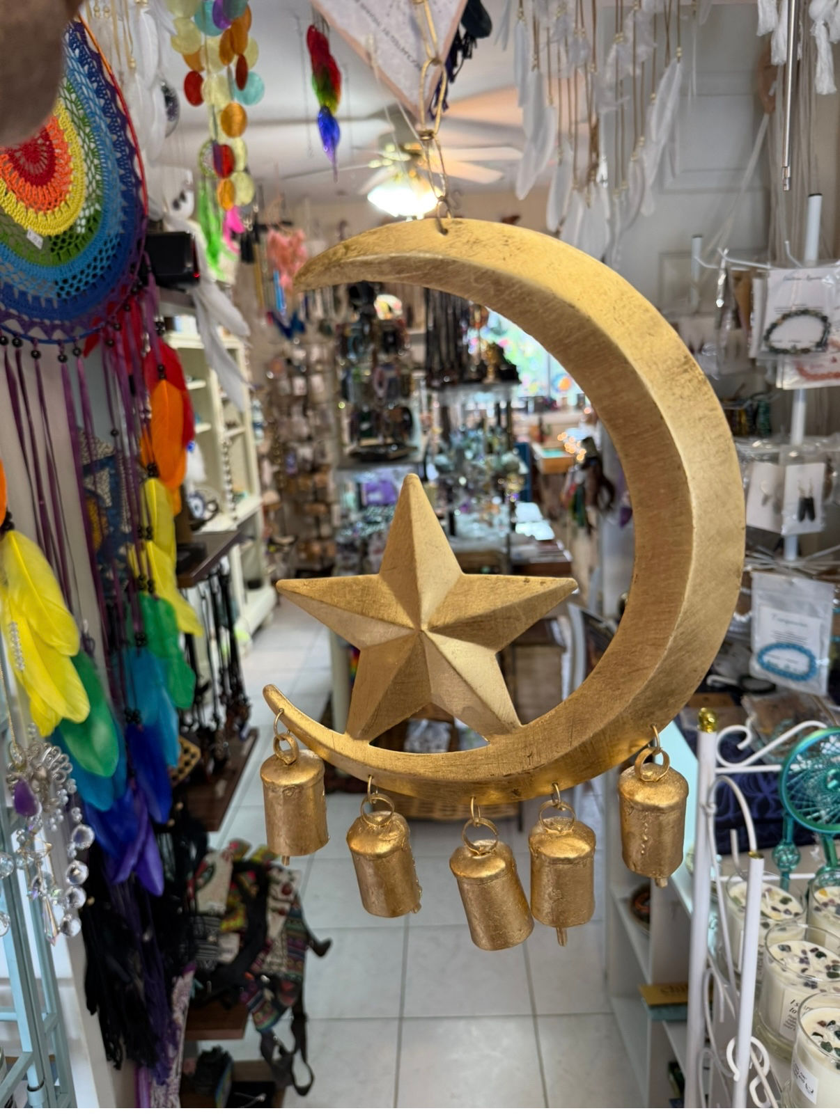 Star moon chime 
