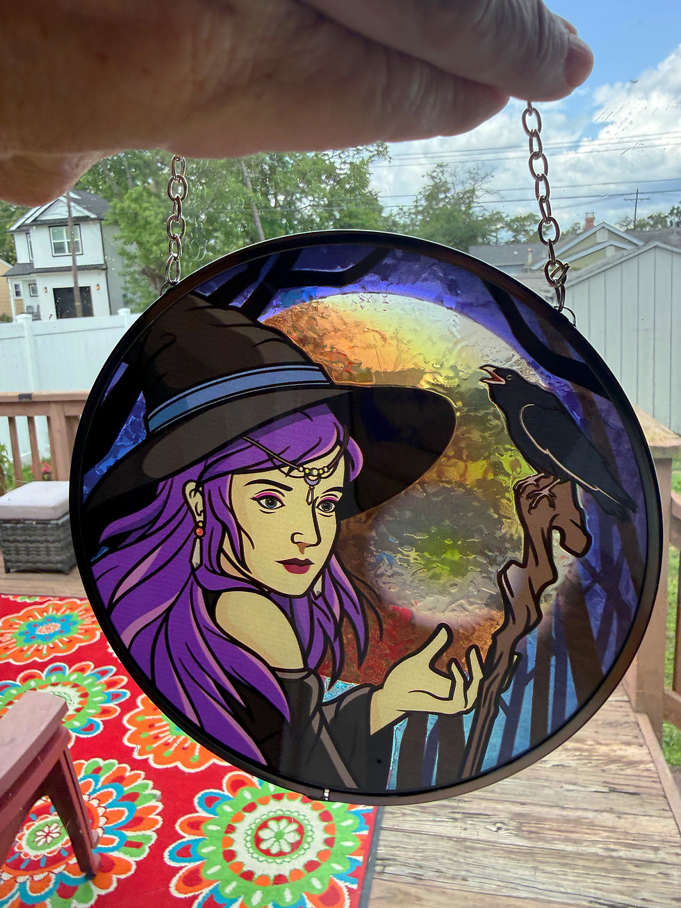 Thumbnail: Stained glass suncatcher 