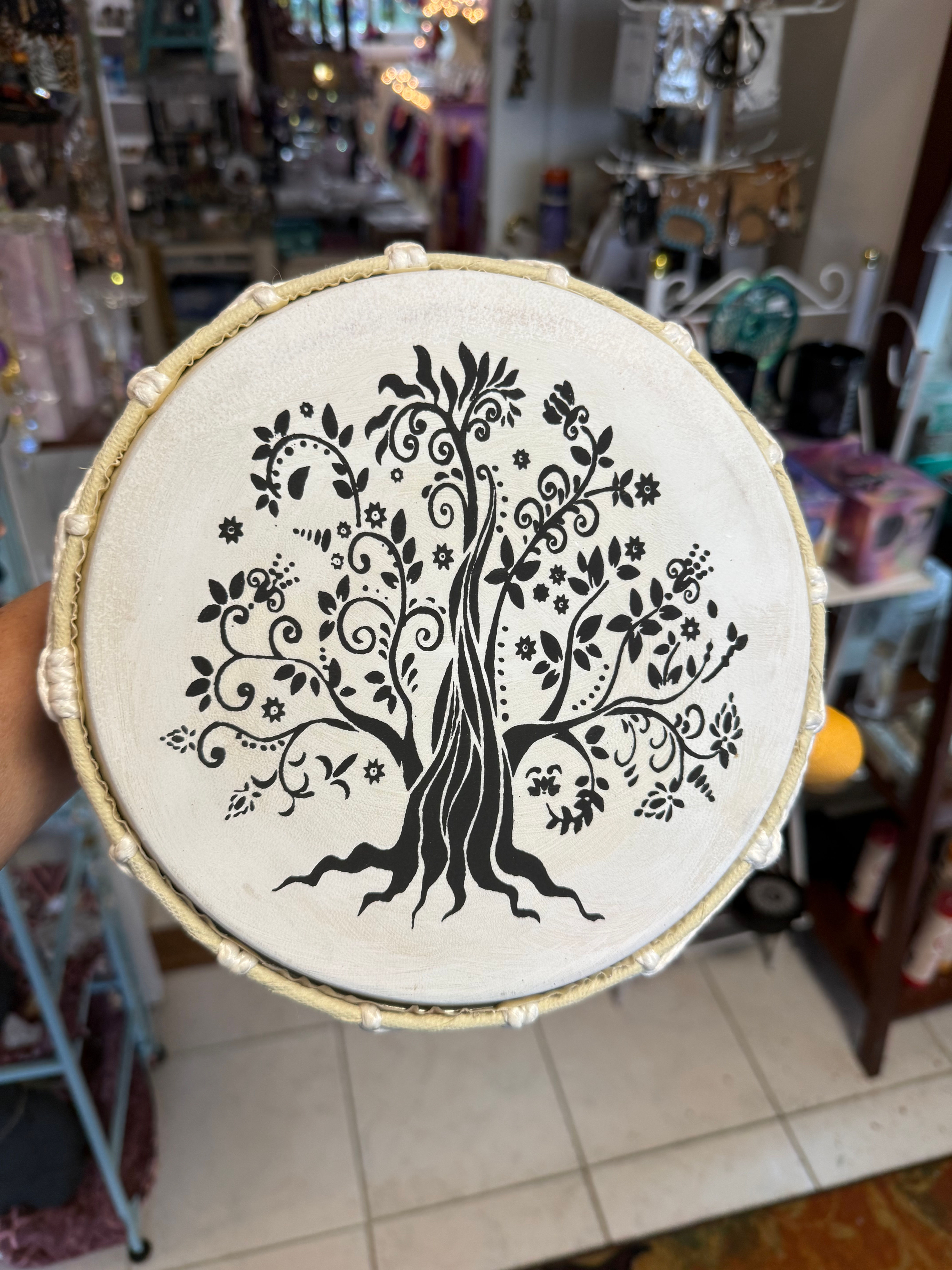 Tree of life drum