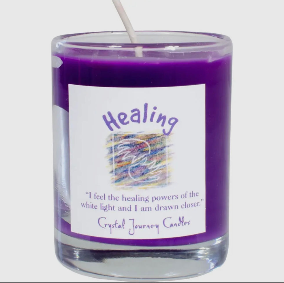Soy Herbal Filled Votive Healing