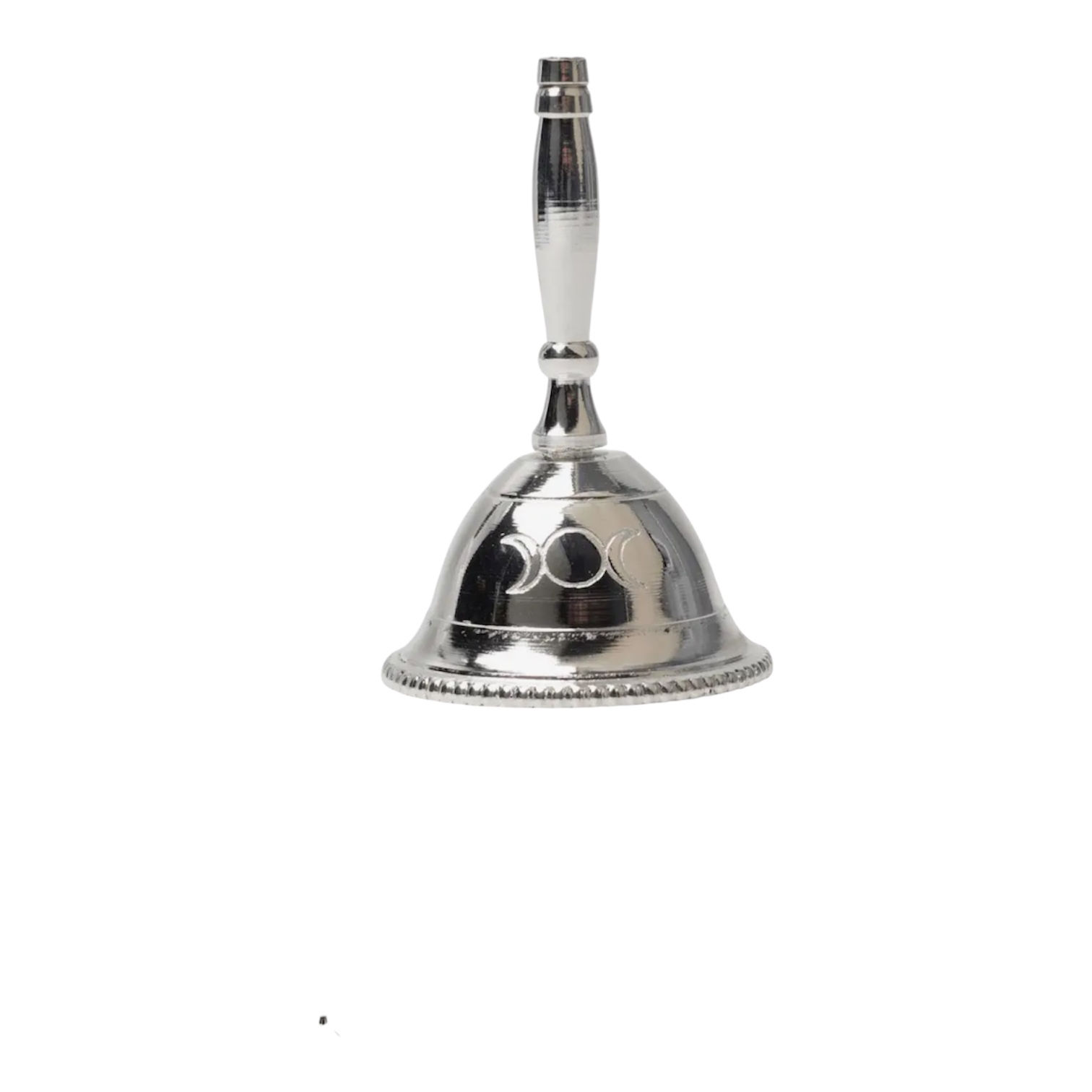 Silver Altar Bell Triple Goddess
