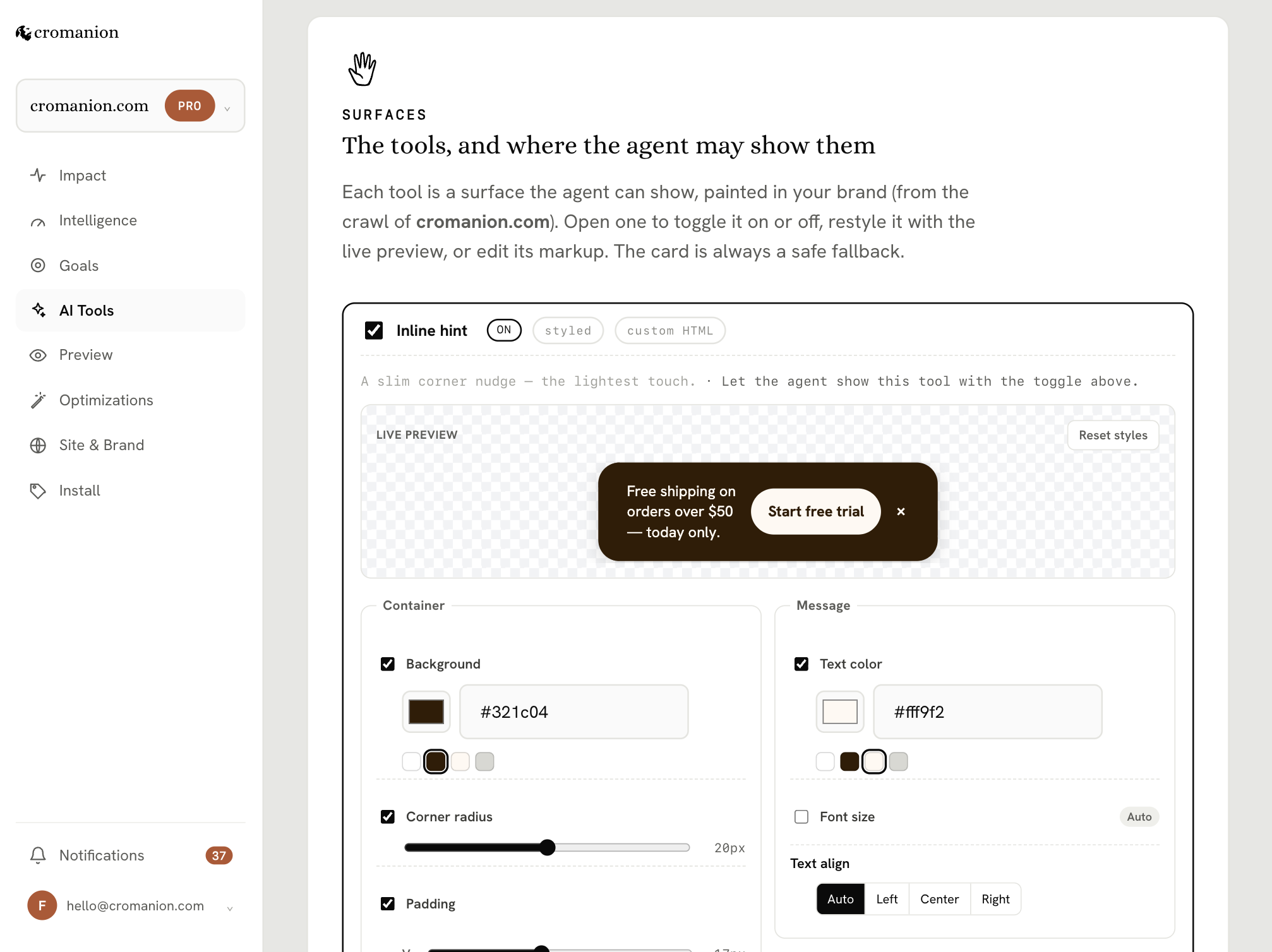 Cromanion screenshot 3