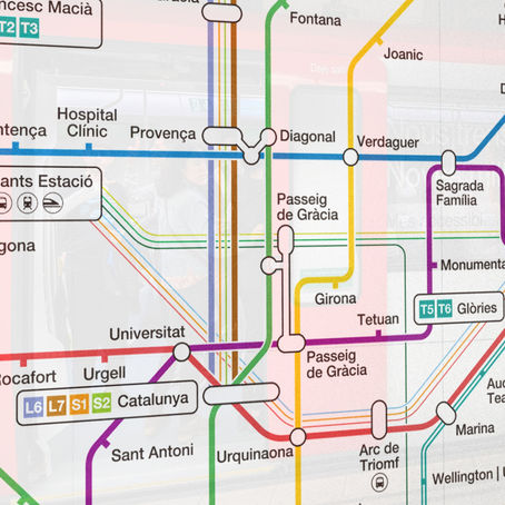 Així és nou plànol de la xarxa de l'ATM de Barcelona i les raons que n'han portat al seu redisseny