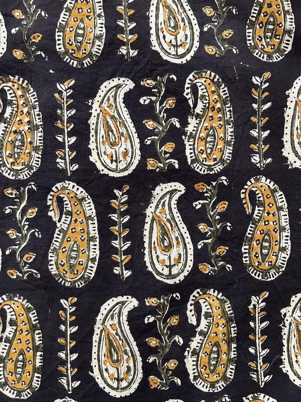 Miniaturbild: Stofftasche, tote bag, paisley, handgemacht