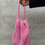 Miniaturbild: Netztasche, net bag baby pink, handgemacht, evening mood design