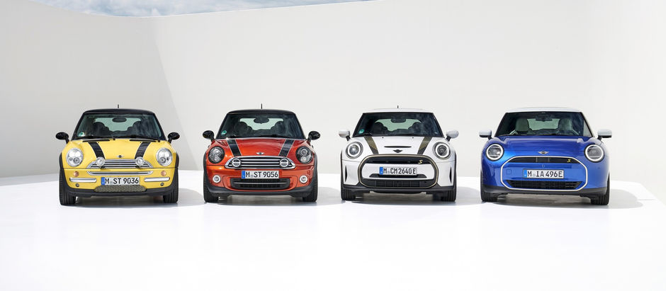 25 Jahre MINI Design bei der BMW Group: Vom klassischen Mini zur neuen Ikone