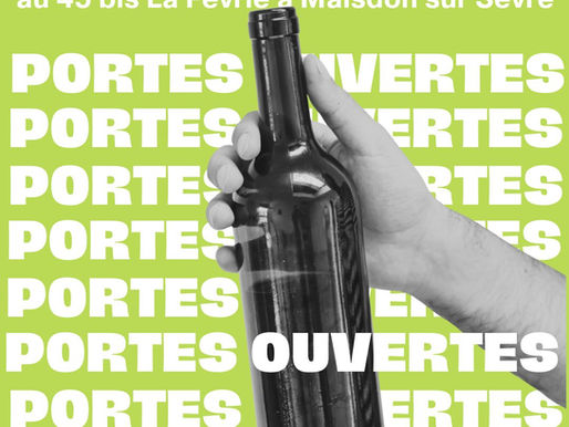 Présentation de notre domaine viticole et invitation à nos premières Portes Ouvertes