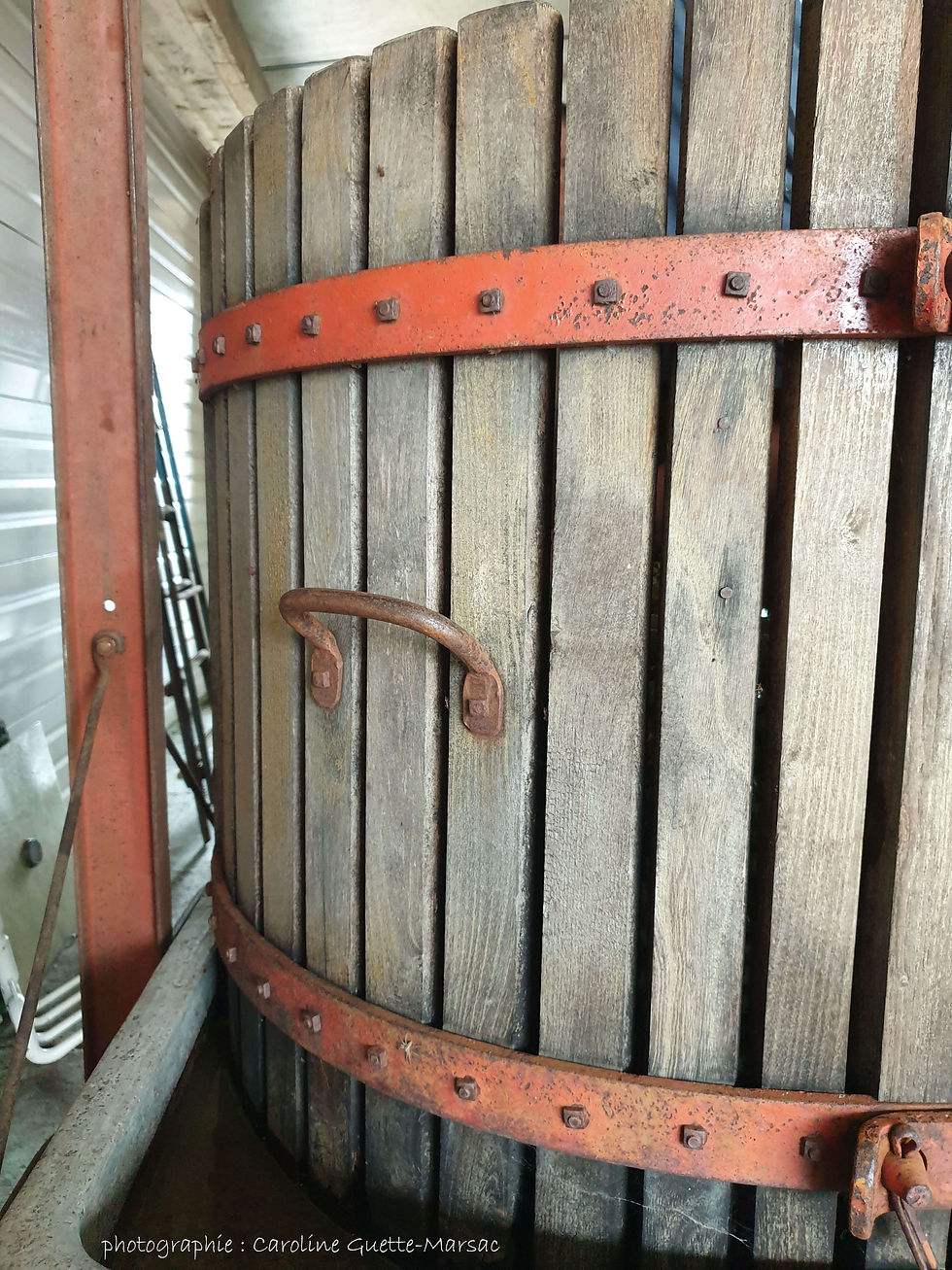 Pressoir à l'ancienne