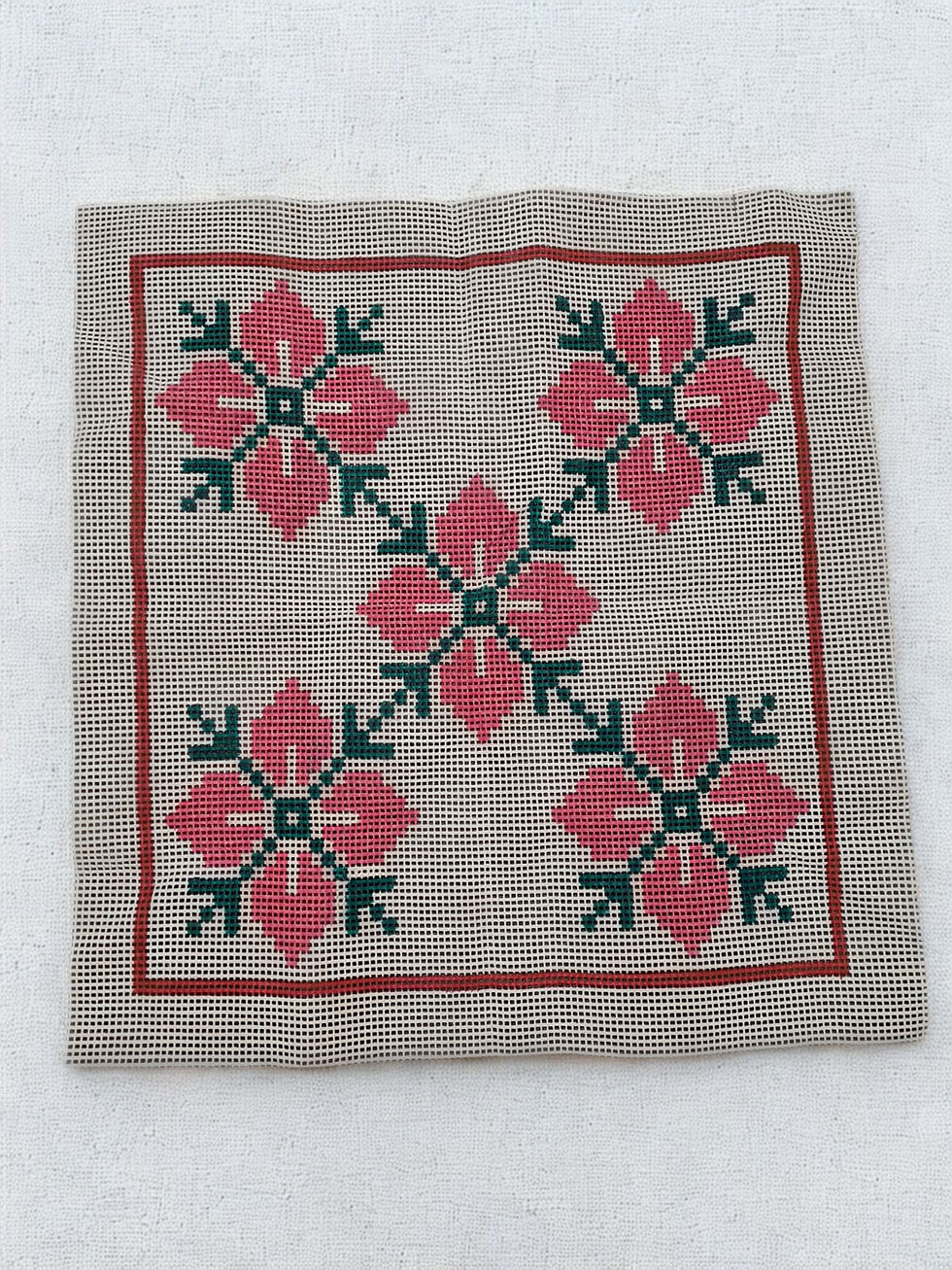 Tela De Almofada Na Juta Para Bordar 97