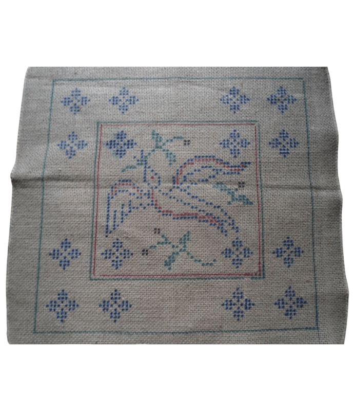 Tela De Almofada Na Juta Para Bordar 18