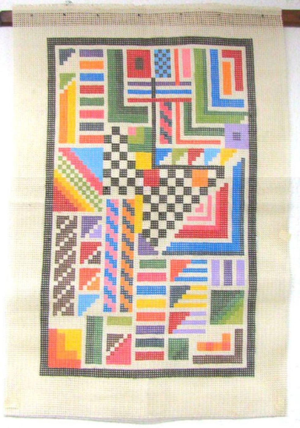 Tela de Tapete Arraiolo Na Talagarça Para Bordar 21