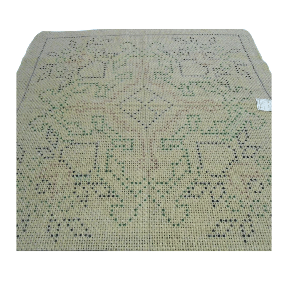 Tela De Almofada Na Juta Para Bordar 07