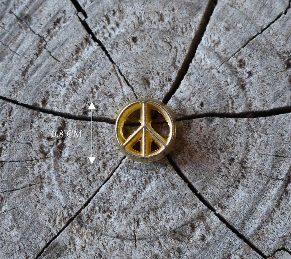 Perle Peace Dorée